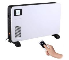 Solight teplovzdušný konvektor 2300W, LCD, ventilátor, časovač, nastaviteľný termostat