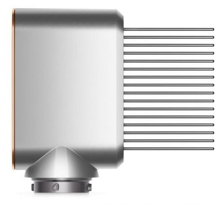 Dyson rozčesávací hrebeň pre Airwrap - sivá/medená