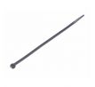 Solight viazacie nylonové pásky, 3,6 x 300mm, čierna, 100ks
