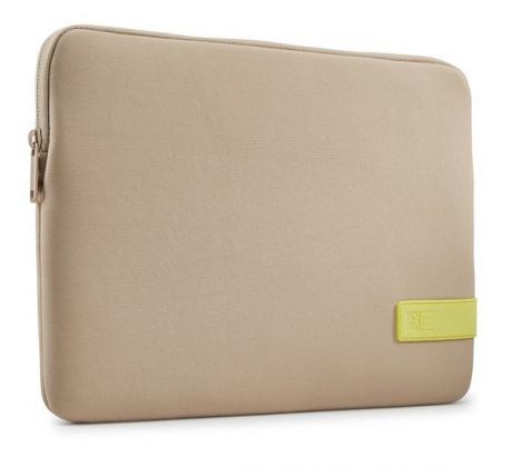 Case Logic Reflect puzdro na 13" Macbook® REFMB113 - Plaza Taupe/Sunny Lime