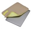 Case Logic Reflect puzdro na 13" Macbook® REFMB113 - Plaza Taupe/Sunny Lime
