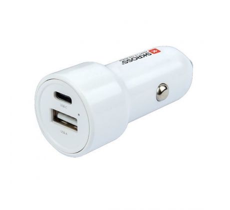 SKROSS USB A+C nabíjací autoadaptér Dual Car Charger, 65W PD