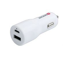 SKROSS A+C USB nabíjací autoadaptér Dual Car Charger 20W PD