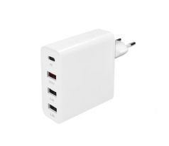 Solight adaptér 3+1, 48W, QC3.0+PD, 3x USB-A, 1x USB-C