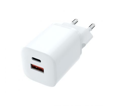 Solight USB-C + USB-A fast charger GaN 33W PD