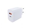 Solight USB A+C 20W fast charger