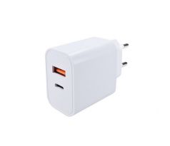 Solight USB A+C 20W fast charger