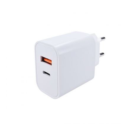 Solight USB A+C 20W fast charger