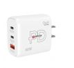 SKROSS USB A+C nabíjací adaptér Power Charger 65W GaN US, Power Delivery, typ A