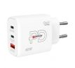SKROSS USB A+C nabíjací adaptér Power Charger 65W GaN EU, Power Delivery, typ C