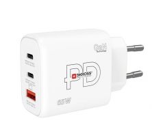 SKROSS USB A+C nabíjací adaptér Power Charger 65W GaN EU, Power Delivery, typ C