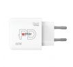 SKROSS USB A+C nabíjací adaptér Power Charger 65W GaN EU, Power Delivery, typ C