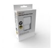 Solight USB nabíjací adaptér, fast charge: 1x USB Qualcomm, 5V2A/9V1.5A/12V1A,  AC 230V, bielosivý
