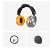 Dyson Ontrac slúchadlá žltá/hliníková sivá