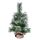 Solight vianočný stromček 45cm, 15LED, 3x AA, IP44, časovač