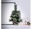 Solight vianočný stromček 45cm, 15LED, 3x AA, IP44, časovač