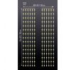 Solight LED vianočná záves okenná, strieborná, 300x mini LED, časovač, 8 funkcií, USB