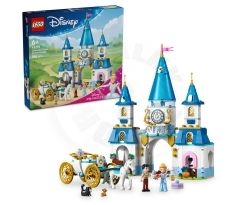 LEGO® | Disney 43275 Popoluškin zámok a kočiar s koňmi
