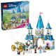 LEGO® | Disney 43275 Popoluškin zámok a kočiar s koňmi