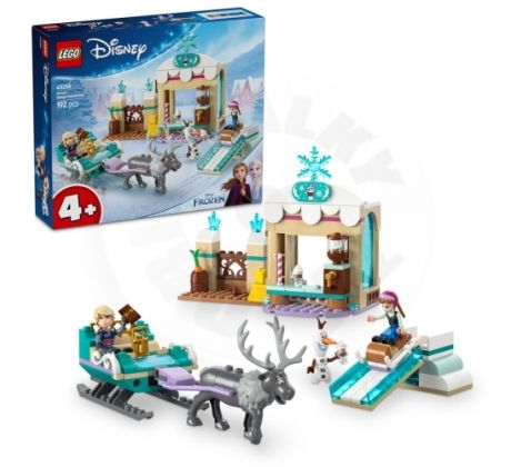 LEGO® | Disney 43256 Anna a jej dobrodružstvo na saniach