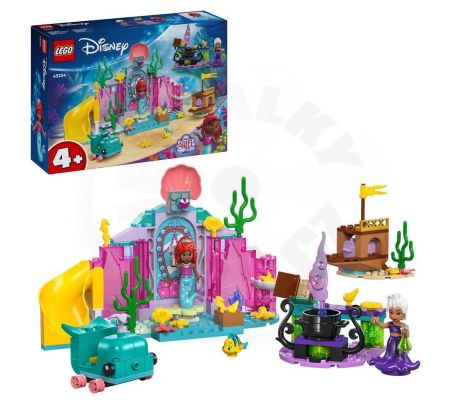 LEGO® - Disney Princess™ 43254 Ariel a jej krištáľová jaskyňa