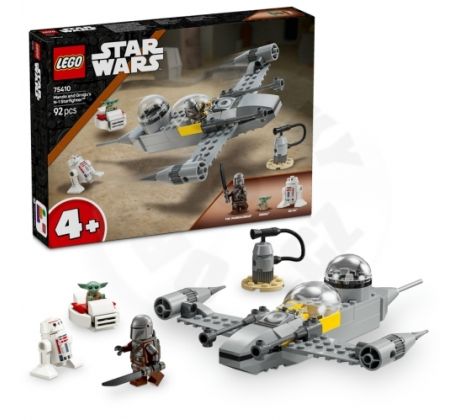 LEGO® Star Wars™ 75410 Mando, Grogu a stíhačka N-1 Starfighter™
