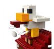 LEGO® Minecraft® 21273 Balón v podobe Ghasta a útok na dedinu