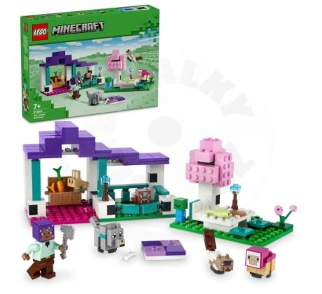 LEGO® Minecraft® 21253 Zvierací útulok