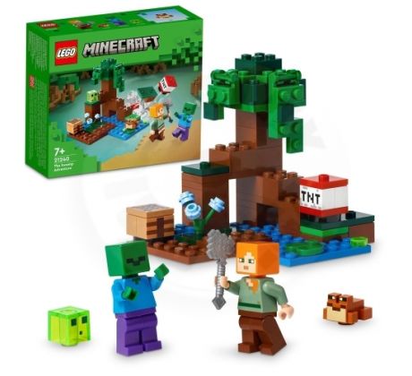 LEGO® Minecraft® 21240 Dobrodružstvo v močiaroch