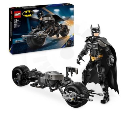 LEGO® DC Batman™ 76273 Zostaviteľná figúrka: Batman™ a motorka Bat-Pod