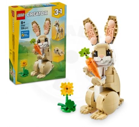 LEGO® Creator 3v1 31162 Roztomilý zajačik