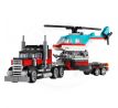 LEGO® Creator 31146 Nákladiak s plochou korbou a helikoptérou