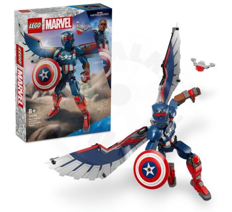 LEGO® Marvel 76296 Zostaviteľná figúrka: Nový Kapitán Amerika