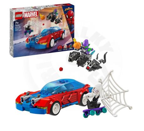 LEGO® Marvel 76279 Spider-Manovo pretekárske auto a Venomov Zelený goblin