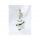 IRISA Sklenená špica Naomi's angelic tree topper (28 cm, biela)