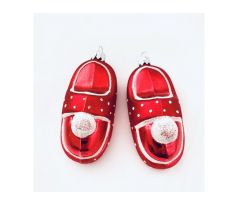 IRISA Sklenené ozdoby BABIČČINY PAPUČA vel.8 cm