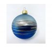 Vianočné ozdoby „Kráľovská Modr“ – Sada 4ks, 7 cm