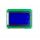 Grafický LCD displej ST7920 128 x 64 - Modré podsvietenie