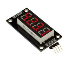 Hodinový LED displej 0.56" TM1637 - Červený