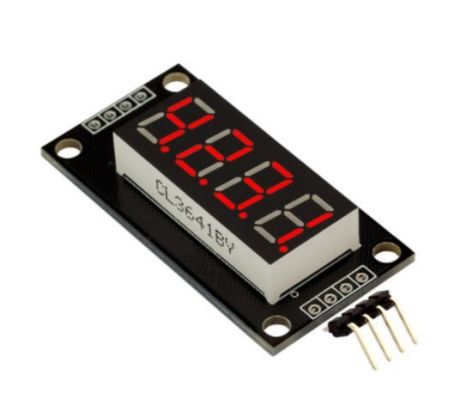 Hodinový LED displej 0.56" TM1637 - Červený