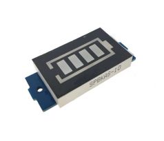 LED grafický indikátor kapacity lítiovej batérie 18650 3S