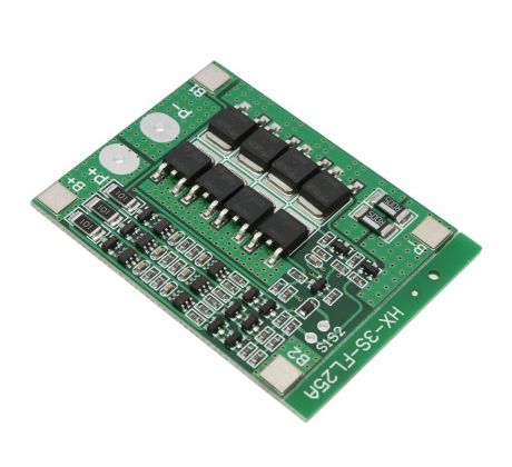 Ochranný modul pre Li-Ion lítiovú batériu 3S 11,1V 12,6V 25A