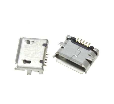 Micro USB B - 5 pin SMT socket, DPS konektor