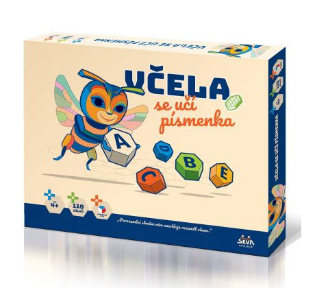 Včela se učí písmenka