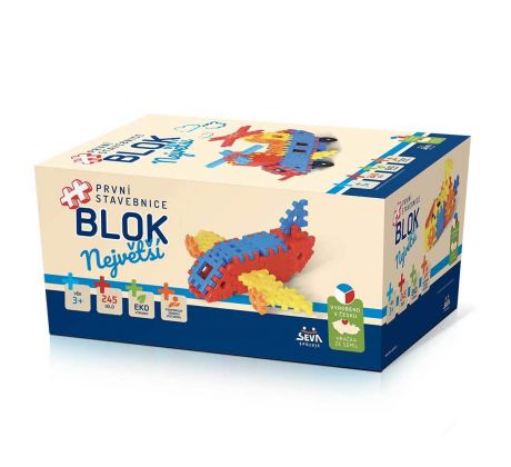 Prvá stavebnica BLOK - Najväčšia