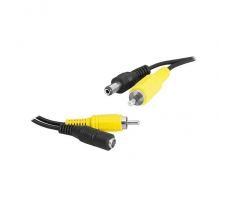 Kábel RCA+DC zásuvka - RCA+DC zástrčka 20m