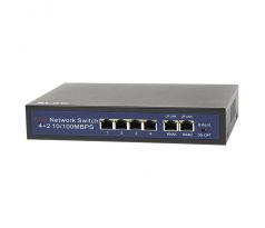 Switch BLOW 4xPoE 100Mbs BL-SW6-4P