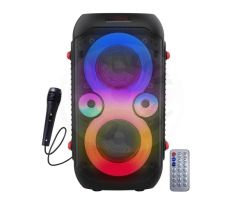 Esperanza EP156 - Bluetooth Speaker s FM rádiom, RGB LED, mikrofónom a Karaoke