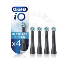 Oral-B iO Ultimate Clean Black náhradná hlavica 4 ks