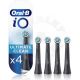 Oral-B iO Ultimate Clean Black náhradná hlavica 4 ks